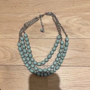 Elegant Green Beaded Necklace